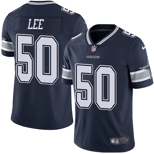 2019 men Dallas Cowboys 50 Lee blue Nike Vapor Untouchable Limited NFL Jersey style2